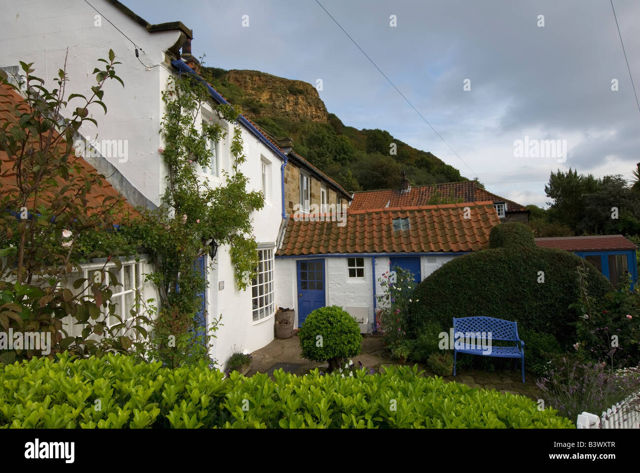 Runswick Bay North Yorkshire Stock Photo Alamy