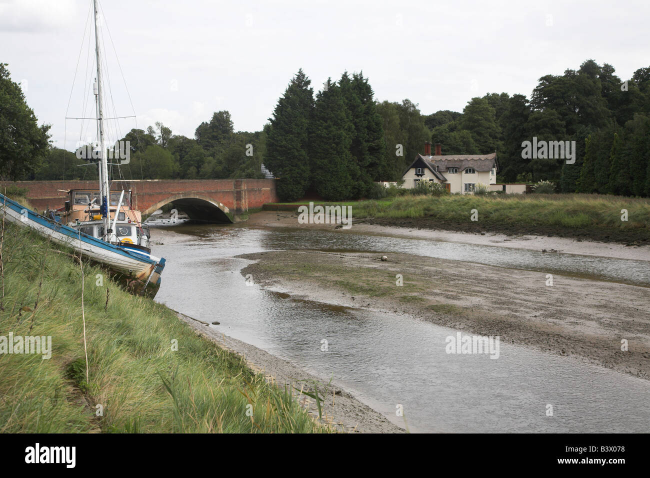 River Deben, Wilford Bridge, Melton, Suffolk, England Stock Photo Alamy