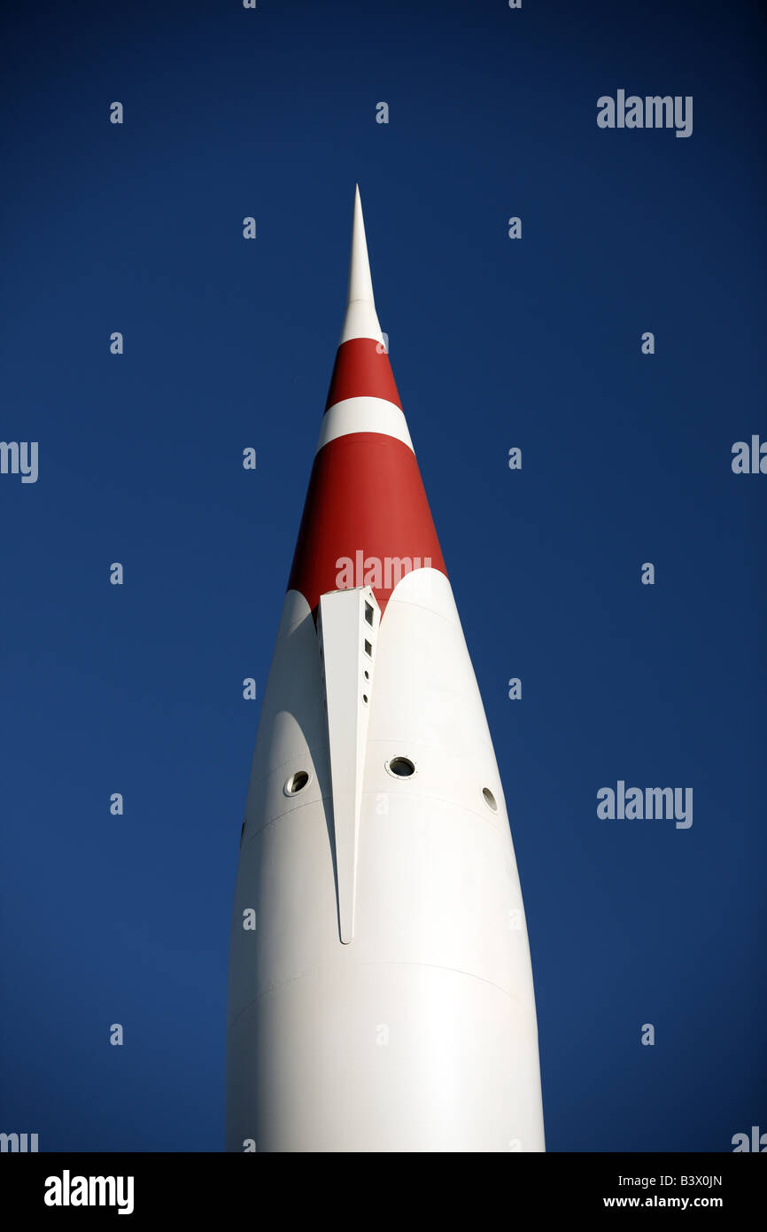 Model rocket in Disneyland theme park, California Stock Photo - Alamy
