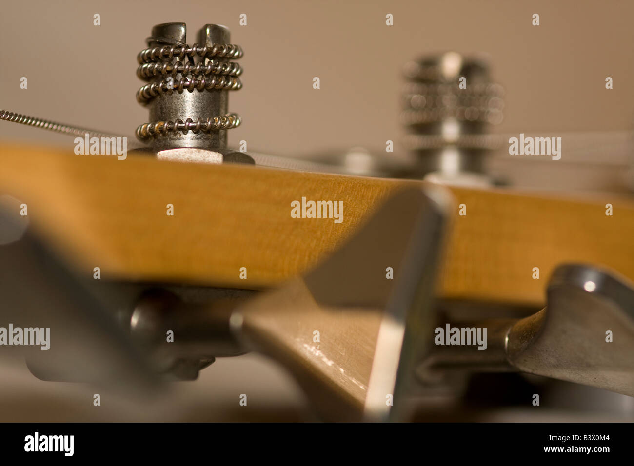 Bass guitar head Stock Photo Alamy