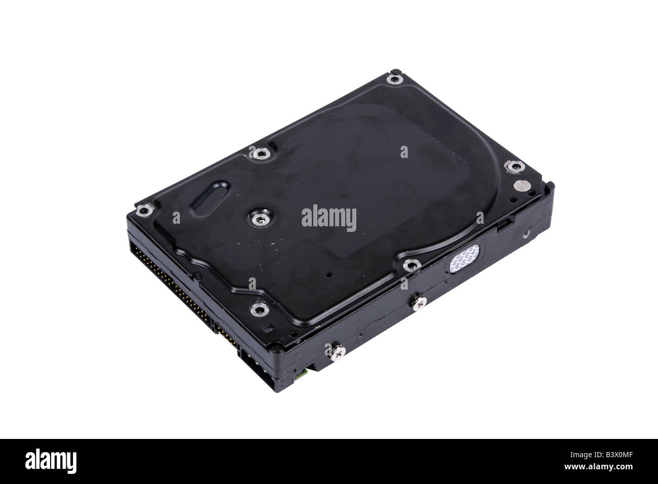 Computer Hard Drive in it s metal casing Stock Photo Alamy