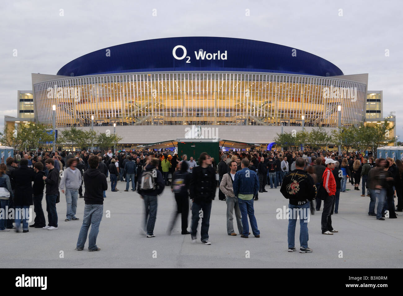 Berlin. O₂ World. O₂ Arena in Berlin-Friedrichshain. Stock Photo