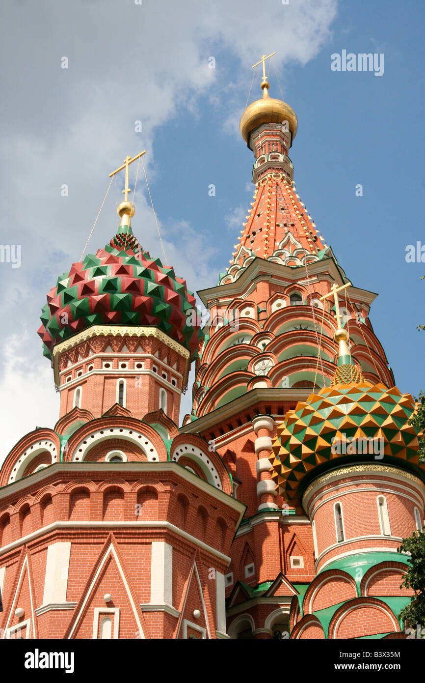 Saint Basil's Cathedral rooth Stock Photo - Alamy