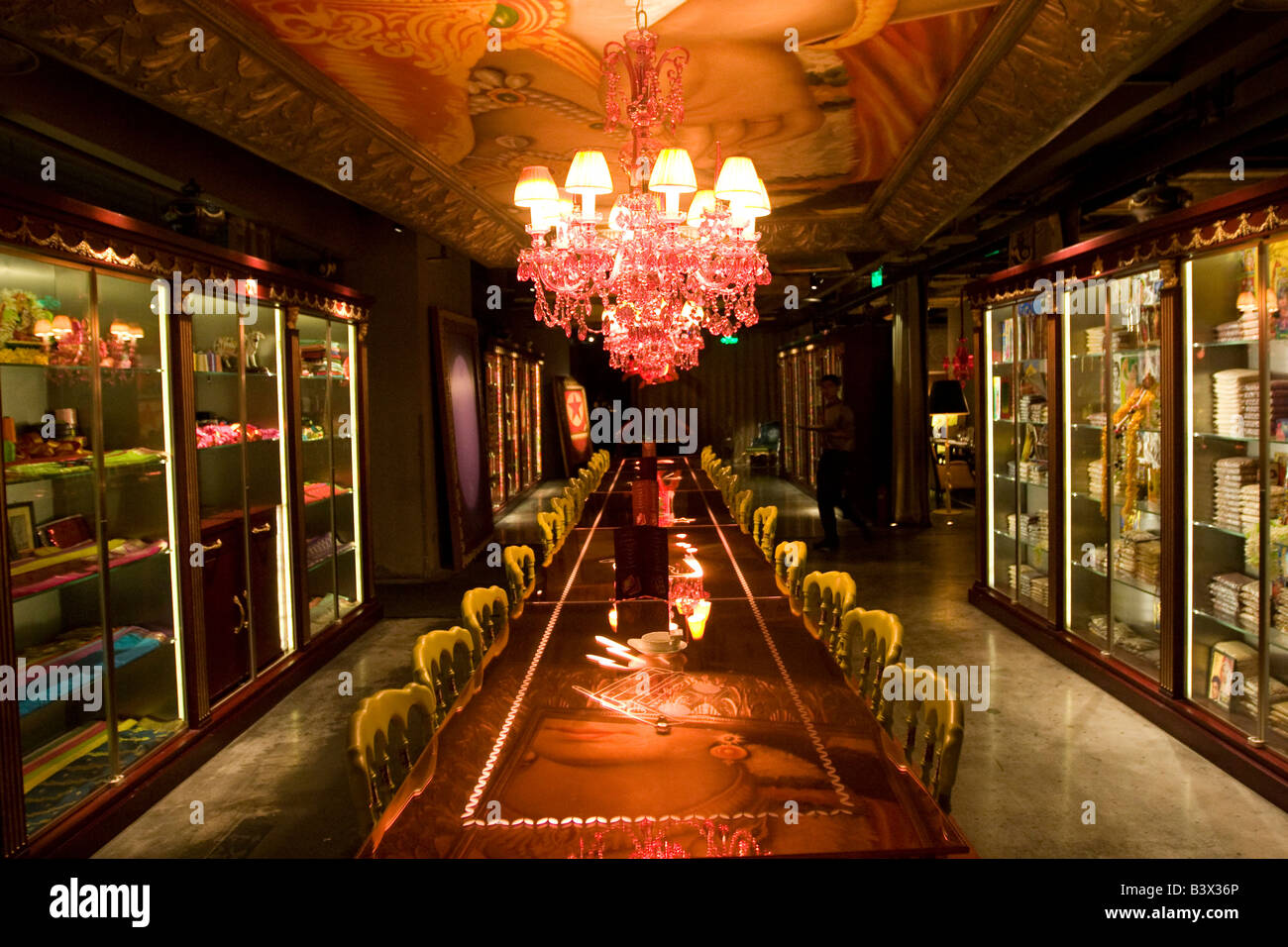 Lan Club Phillipe Starck Design Restraurant Stock Photo