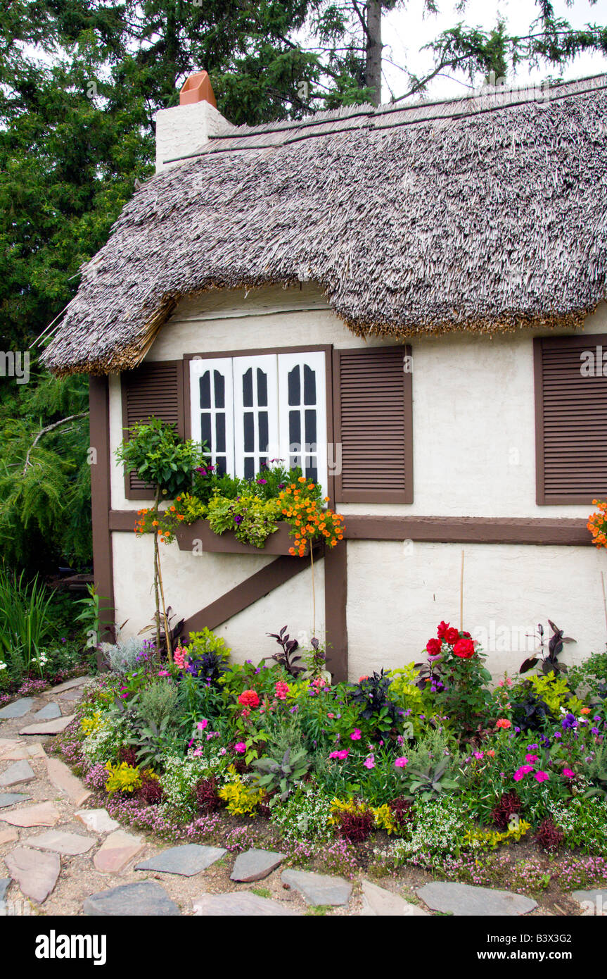 Grandma s Cottage in the English Gardens of the Assiniboine Park in