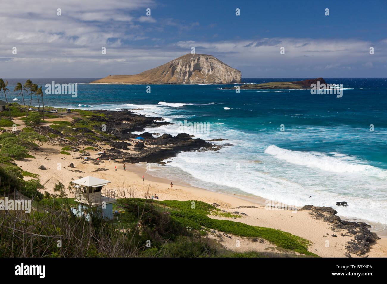 Makapuu Beach and Manana Bird Sanctuaries Oahu Pacific Ocean Hawaii USA