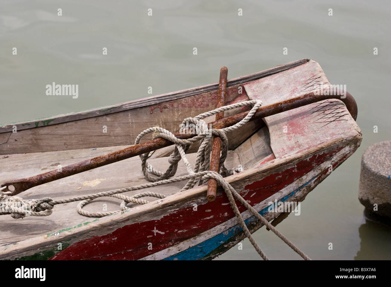 Wooden canoe Dajia Riverside Park, Taipei, Taiwan, Republic of China