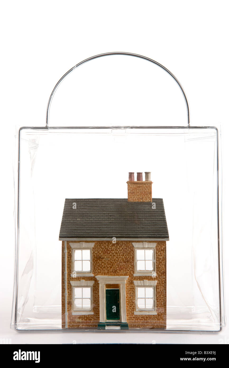 Shopping For A House Stock Photo