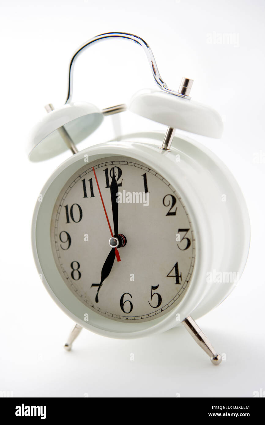 OldFashioned Alarm Clock Stock Photo Alamy