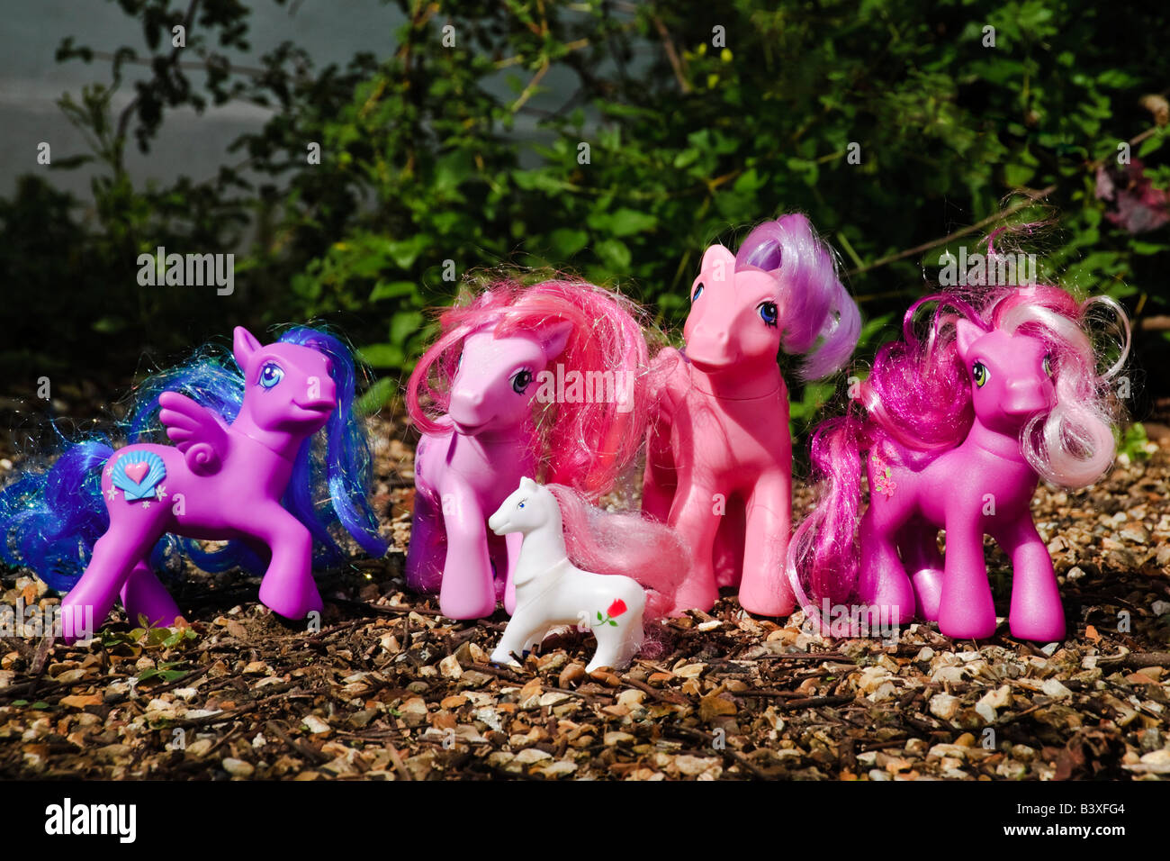 Para un día de viaje Vago ecuación Hasbro 'My Little Pony' toys Stock Photo - Alamy