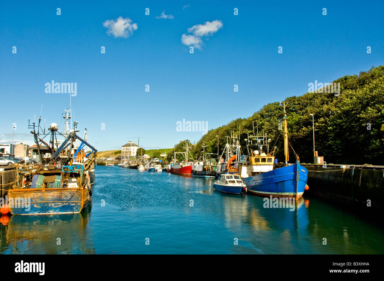 Eyemouth Harbour Scottish Borders Stock Photo - Alamy