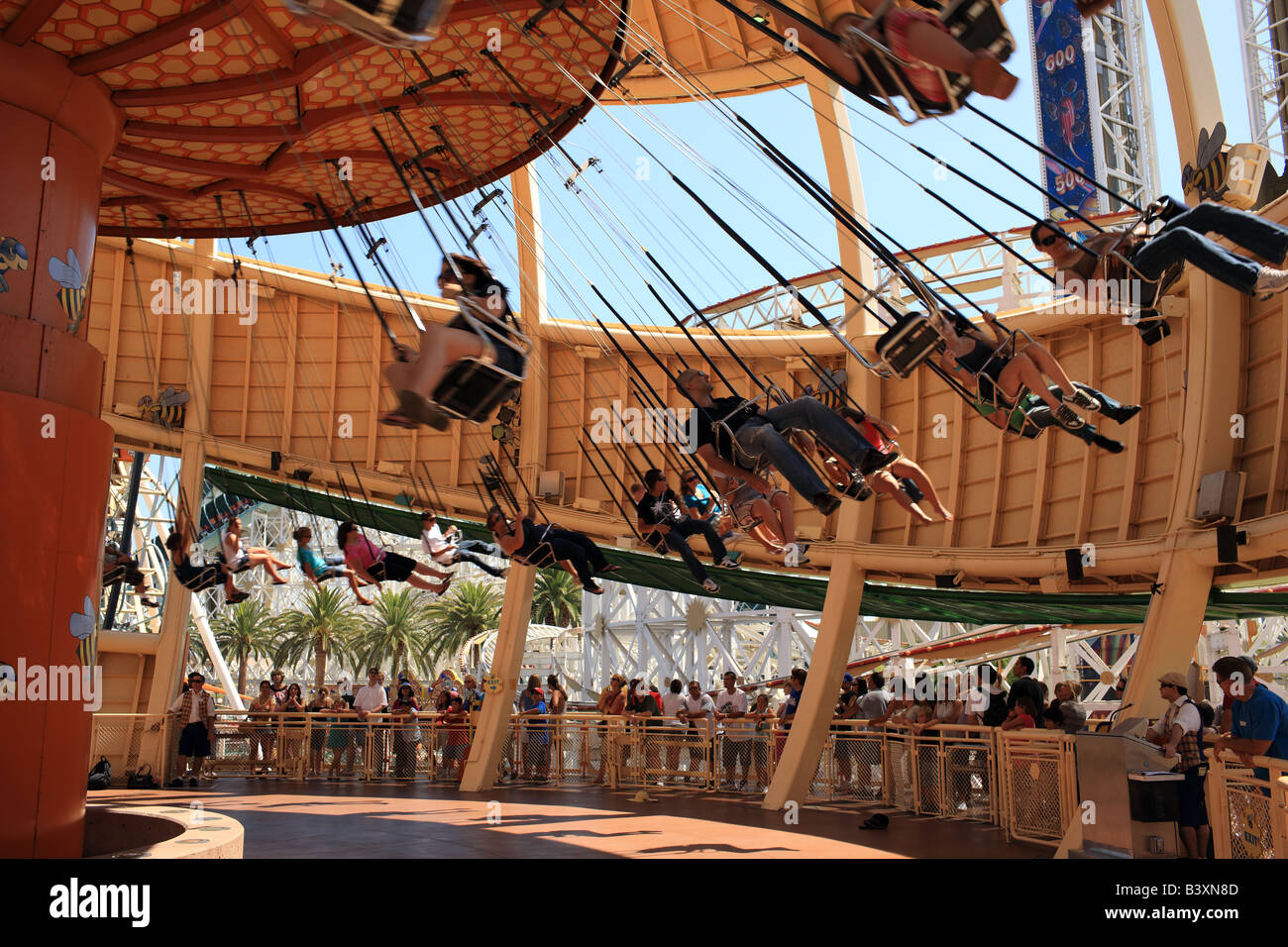 Fun ride in Los Angeles Disneyland, USA Stock Photo - Alamy