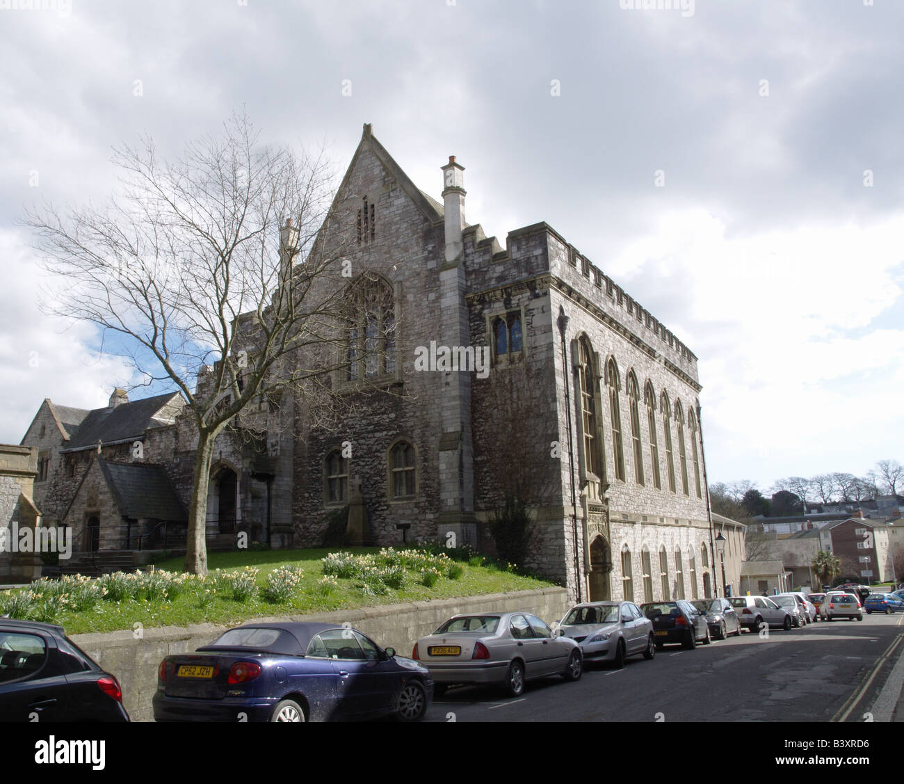 ST ANDREWS ABBEY HALL PLYMOUTH DEVON UK Stock Photo Alamy