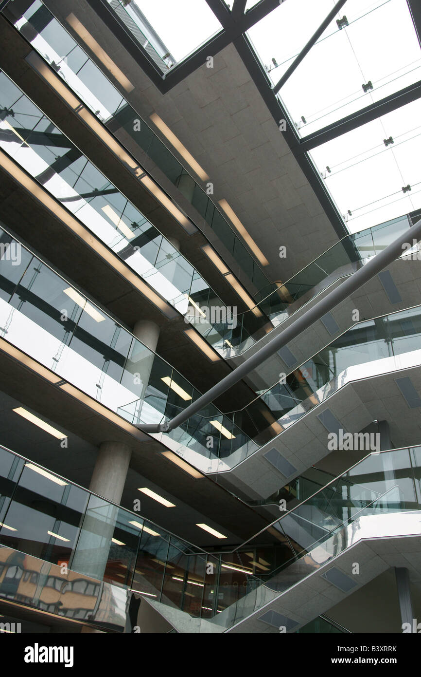 Highcross Centre Leicester Staicase to New 2000 Space Car Park Stock