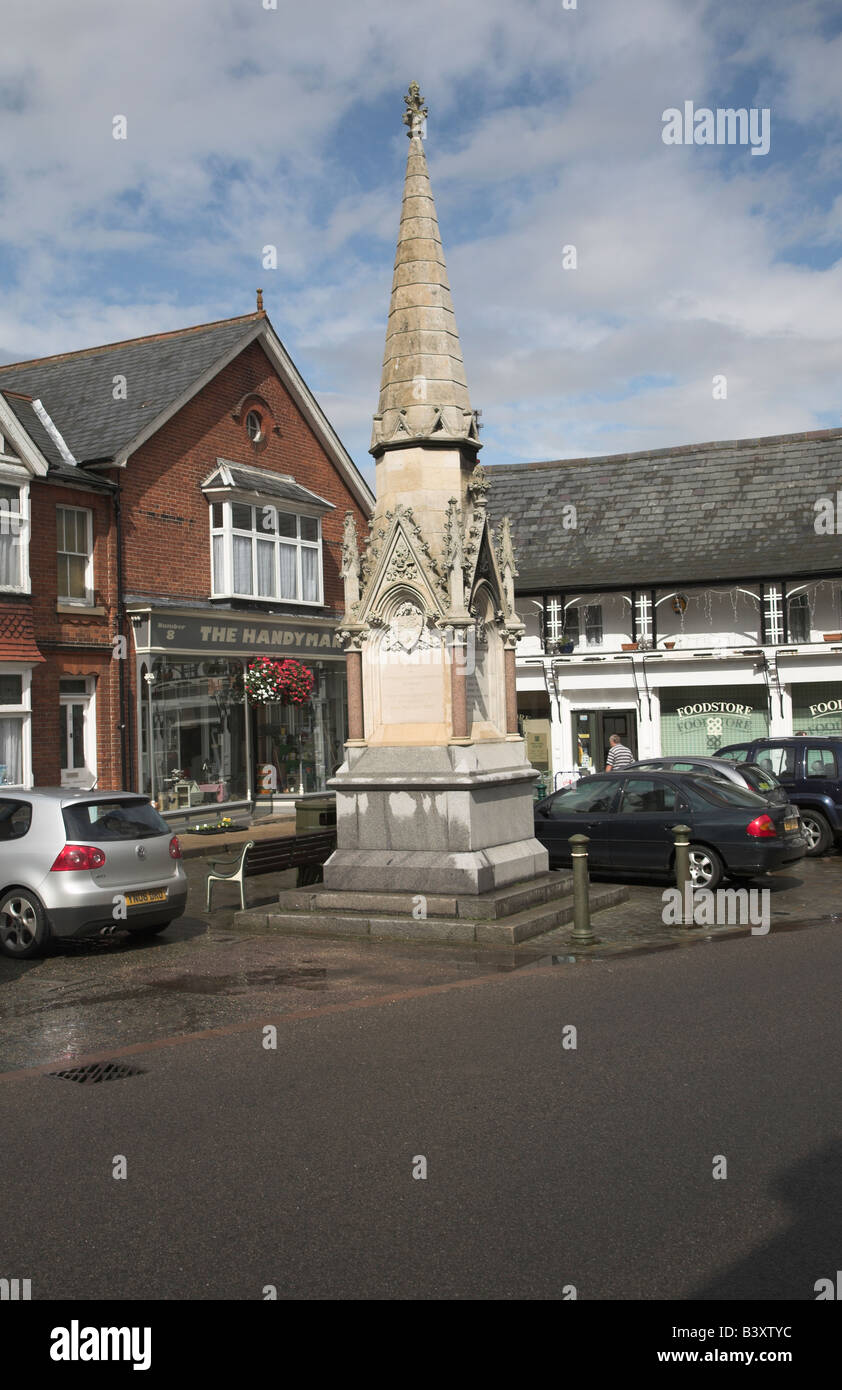 Village centre, Eye, Suffolk, England Stock Photo Alamy