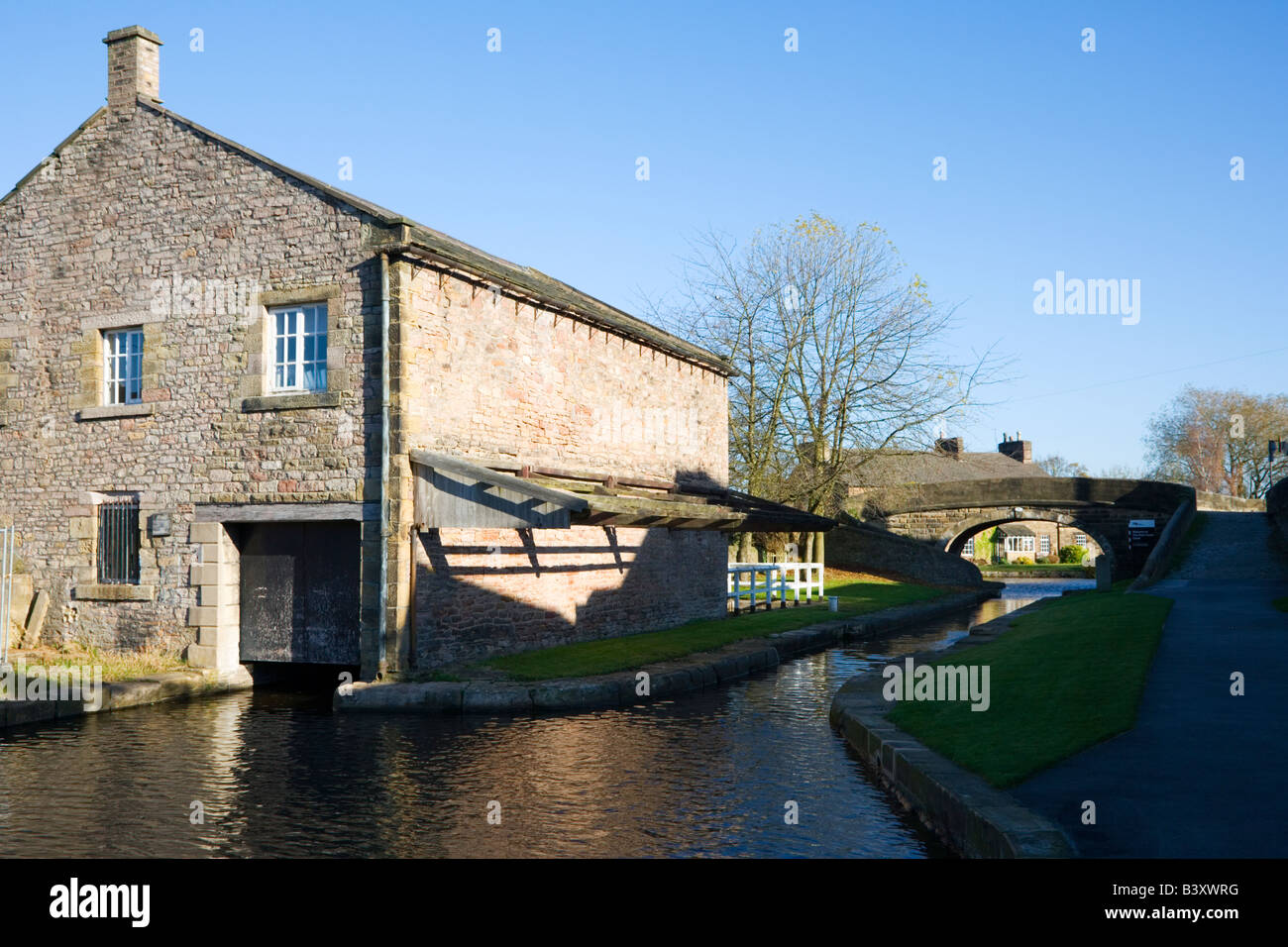 Canalside Buildings at the Junction of the Macclesfield Canal and Peak