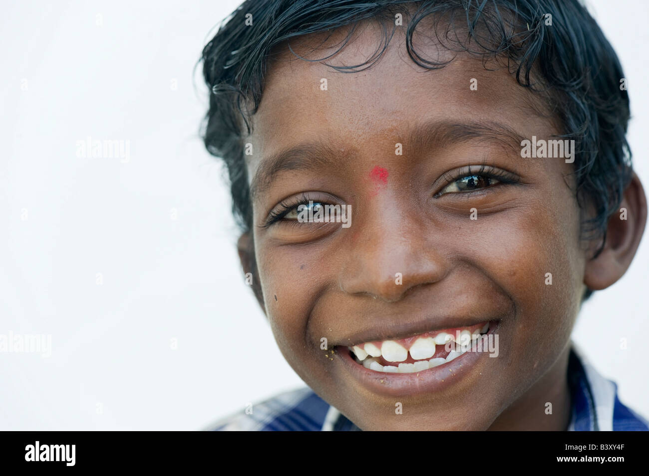 Indian boy smiling portrait. India Stock Photo - Alamy