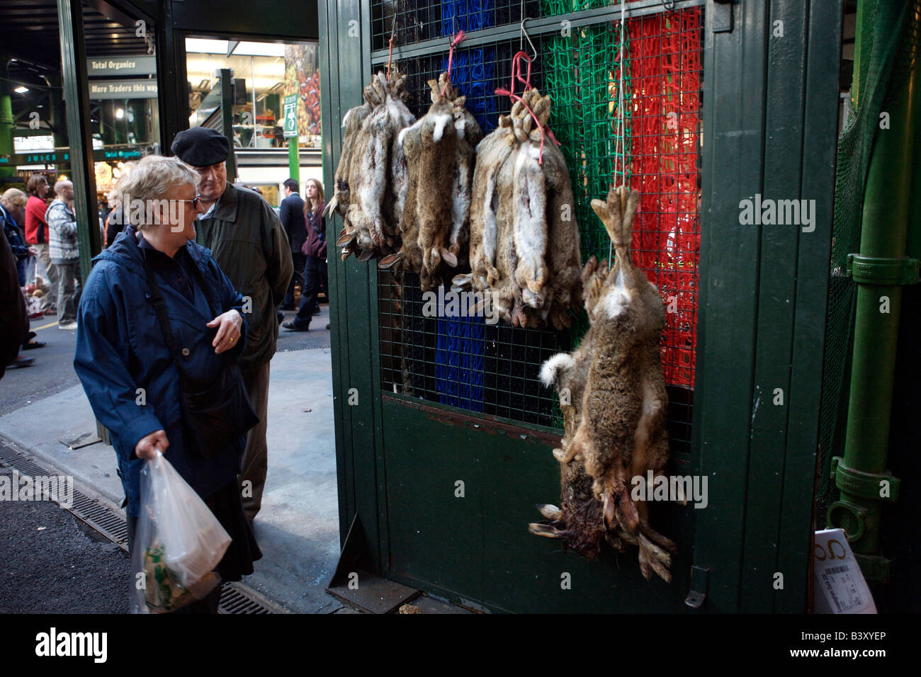 Rabbits for Sale Borough Market , London Stock Photo - Alamy