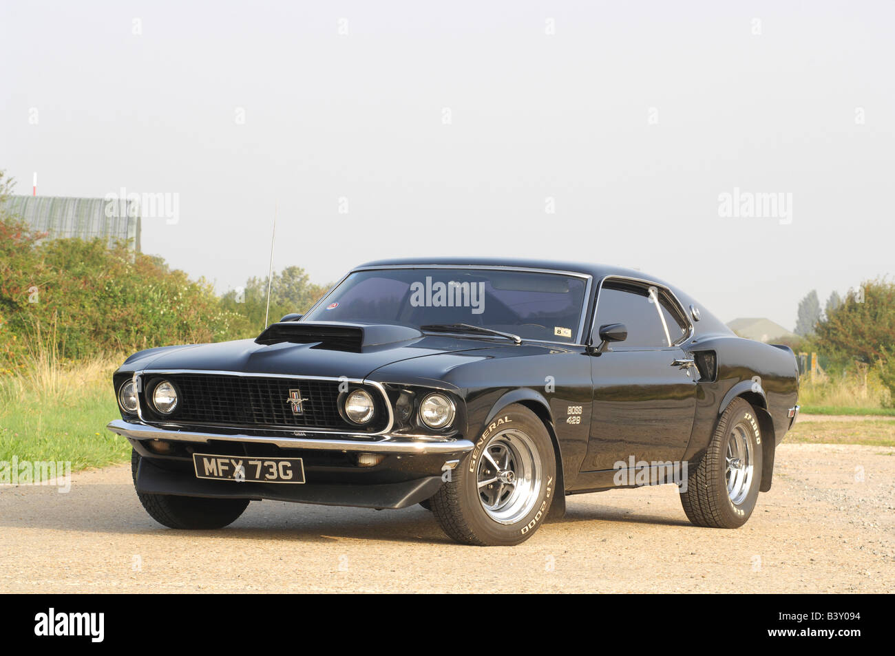 Boss Mustang 429 Stock Photo - Alamy