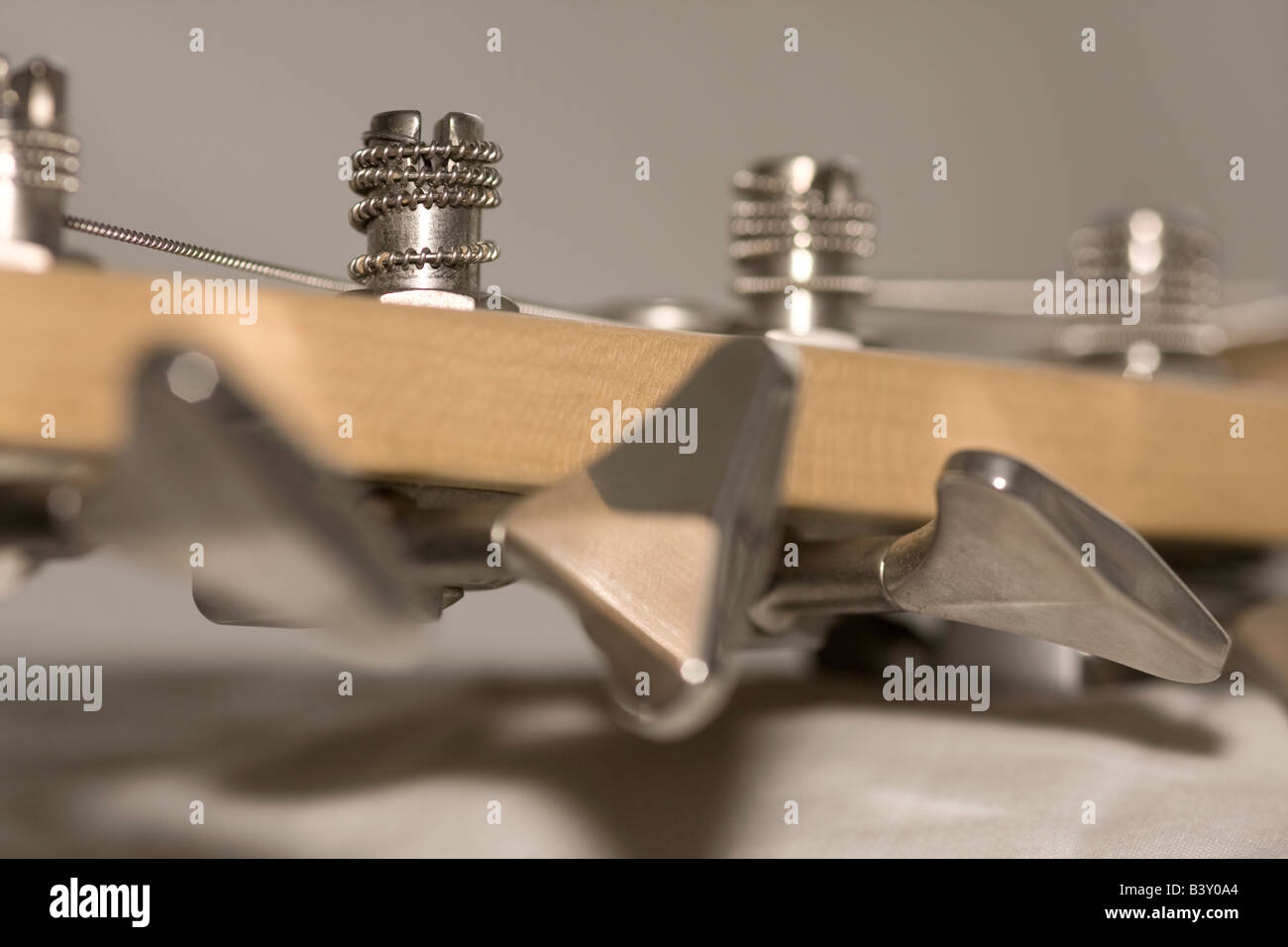 Bass guitar head Stock Photo Alamy