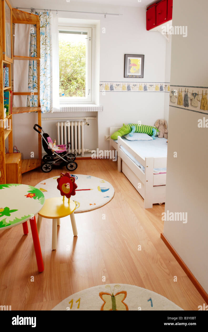 Clean and tidy kids' room Stock Photo - Alamy