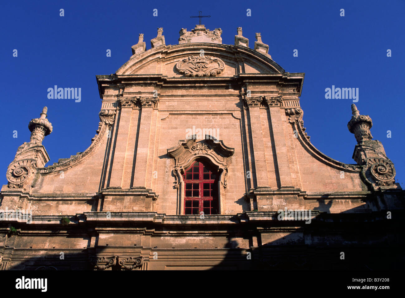 Italy, Puglia, Monopoli, Cathedral, Basilica di Santa Maria Santissima della Madia Stock Photo