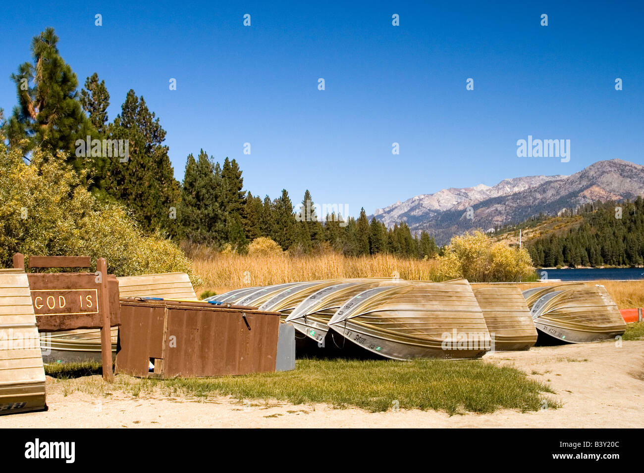 Marina on the Hume Lake Christian Camp Campus in Giant Sequoia National