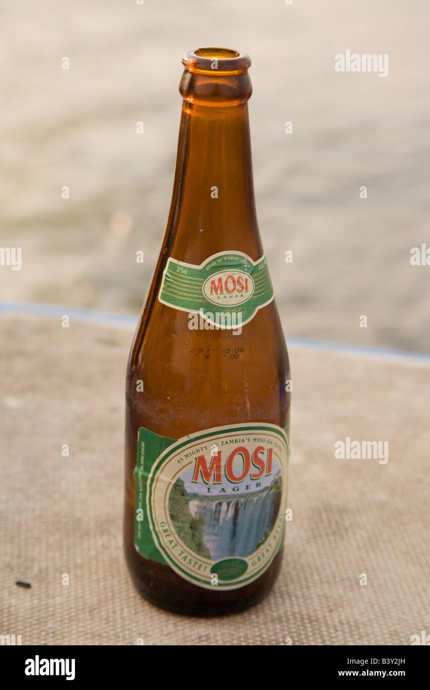 Mosi beer Zambia Africa Stock Photo Alamy