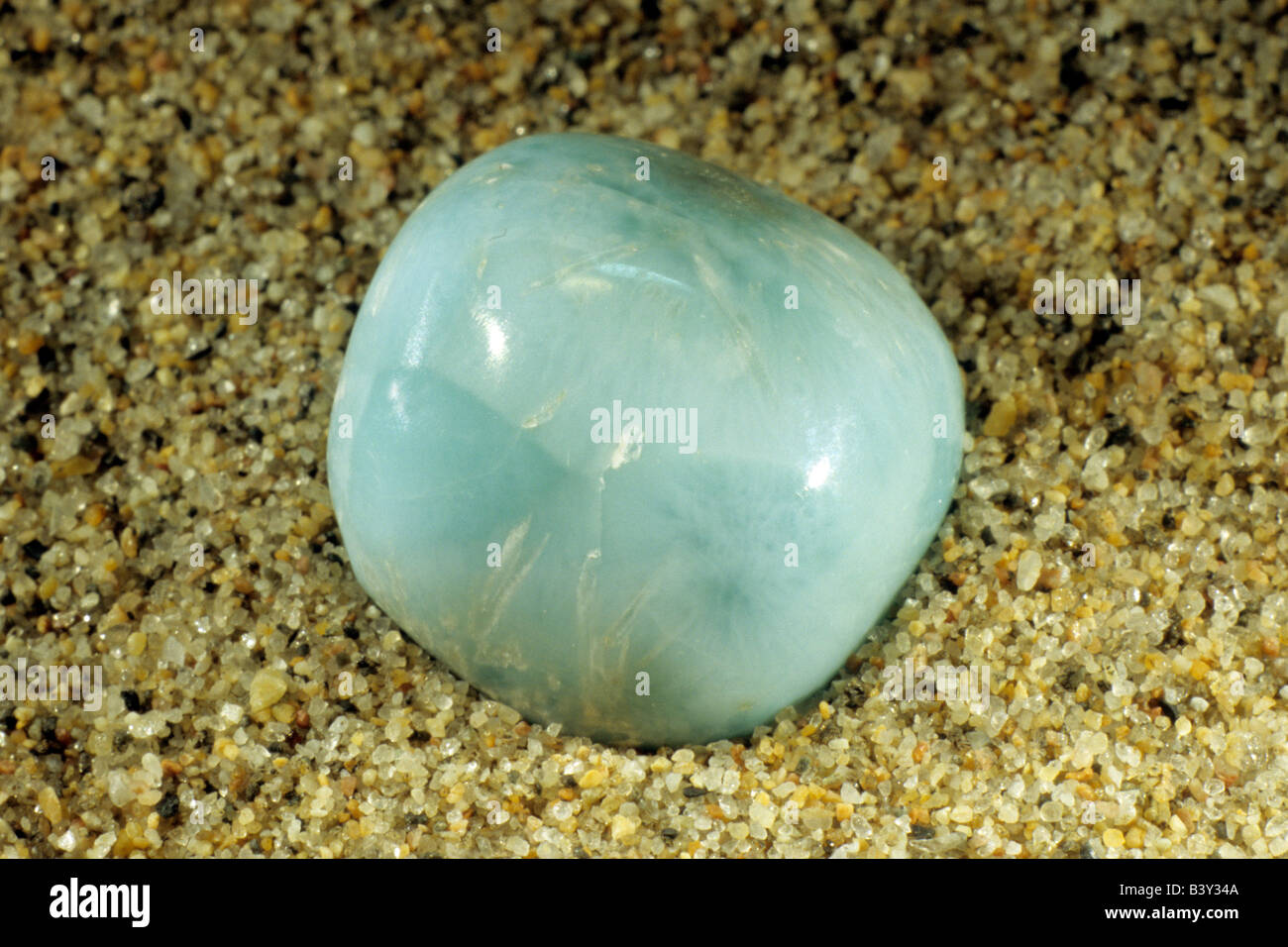 larimar polished stone