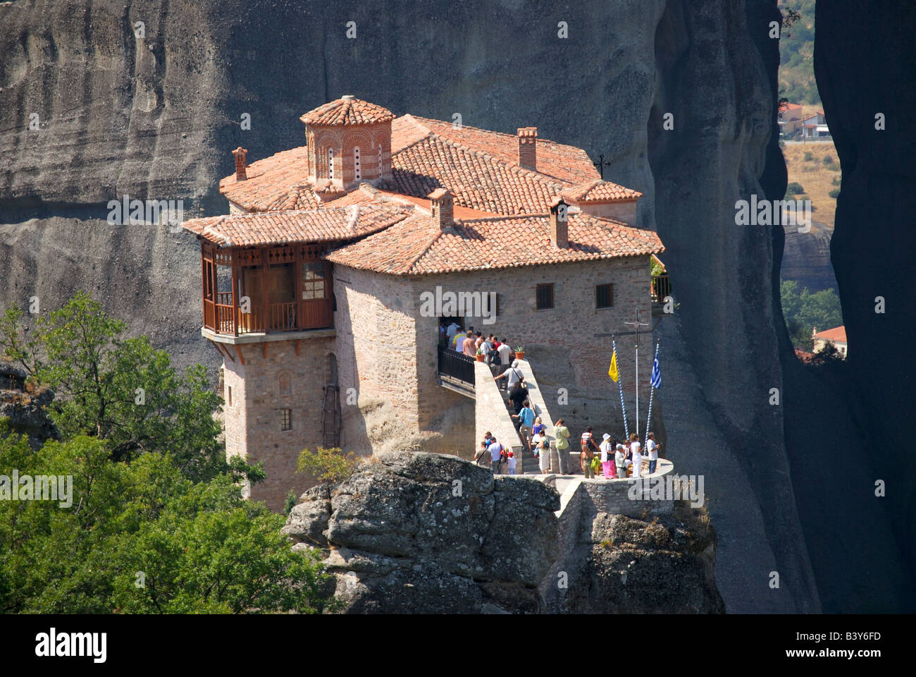 Roussanou Monastery, Meteora, Kalampaka, Trikala, Thessaly, Greece ...