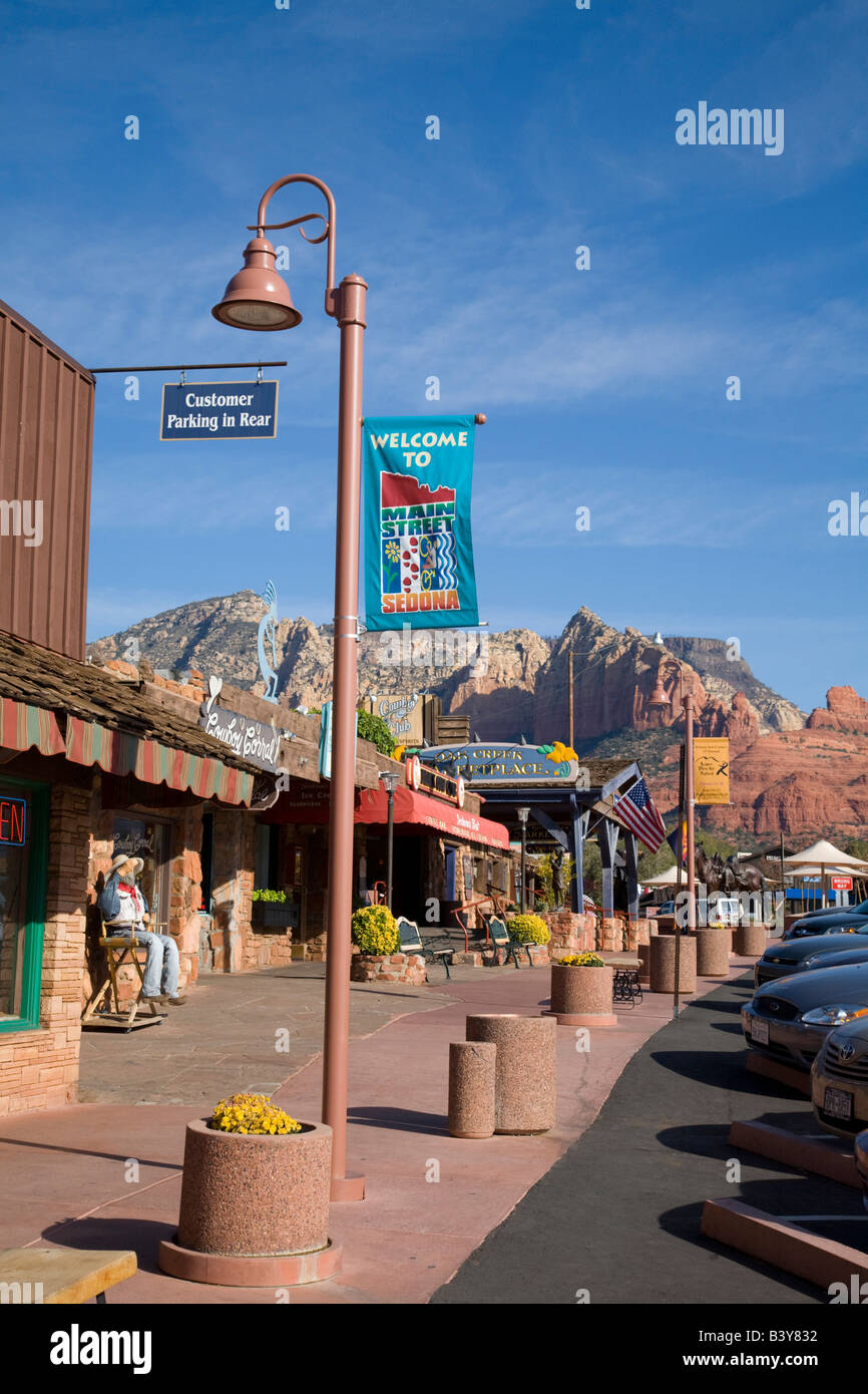 Downtown sedona az hi-res stock photography and images - Alamy