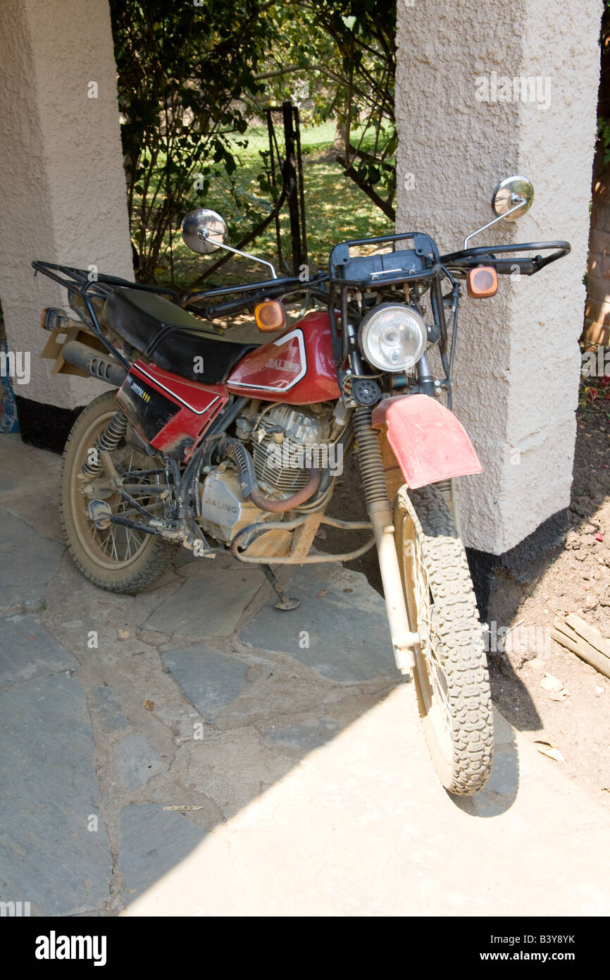 Off road motorbike, Zambia Africa Stock Photo Alamy
