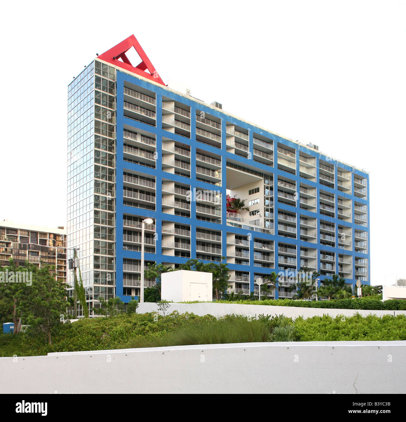 USA, Florida, Miami. The Atlantis Condominium, designed by