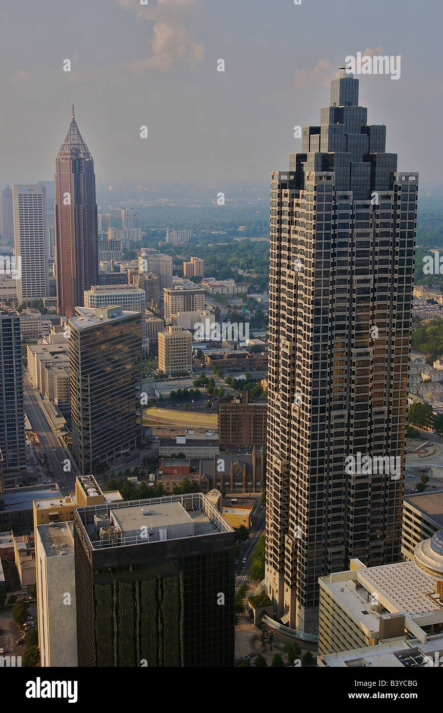 Bank of America Plaza, Atlanta, GA. Editorial Image - Image of hard, rock:  78593775