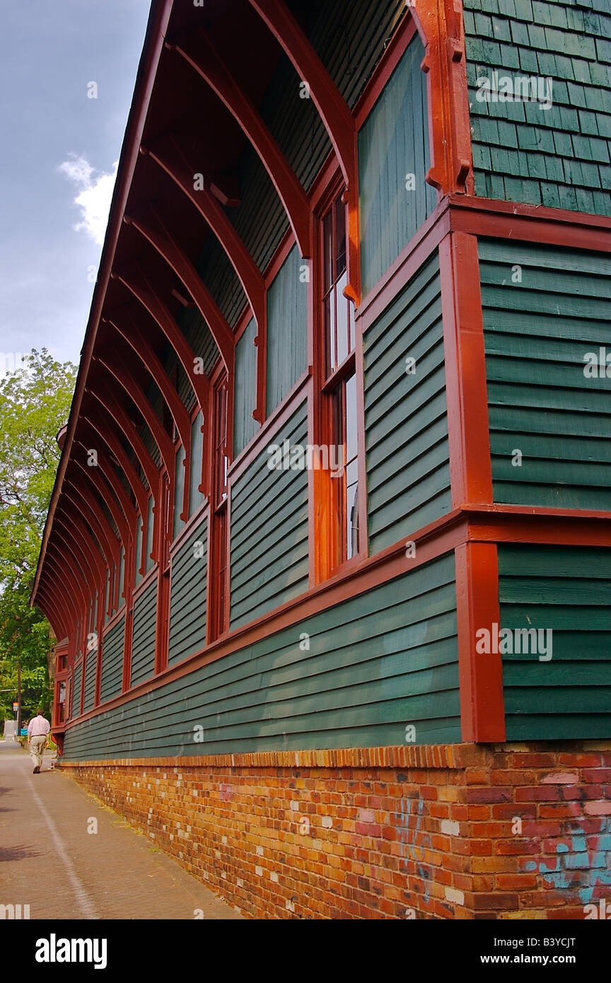North America Usa Georgia Atlanta The Historic Trolley Barn Of