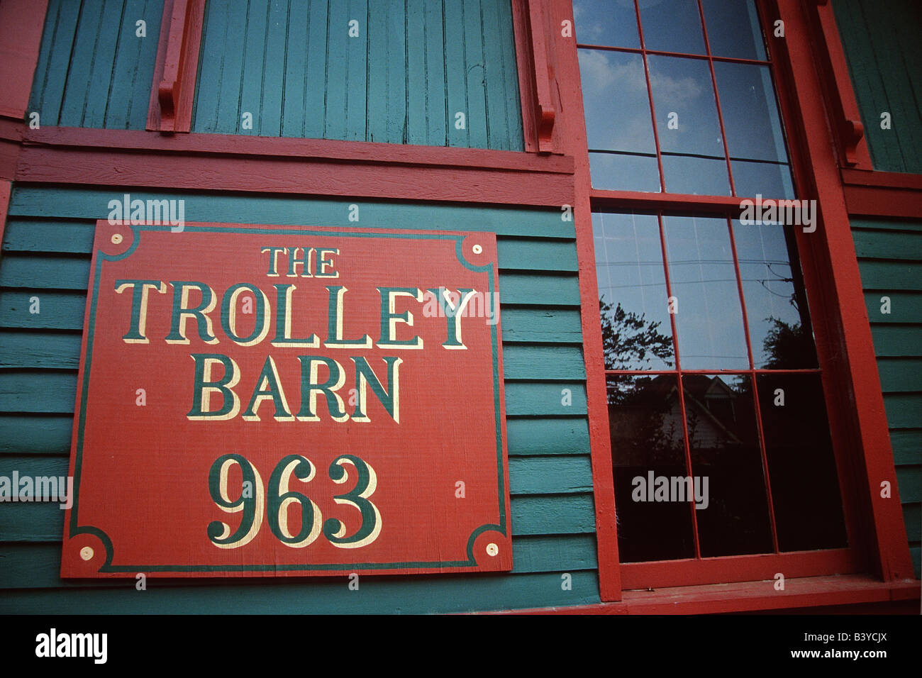 North America Usa Georgia Atlanta The Historic Trolley Barn Of