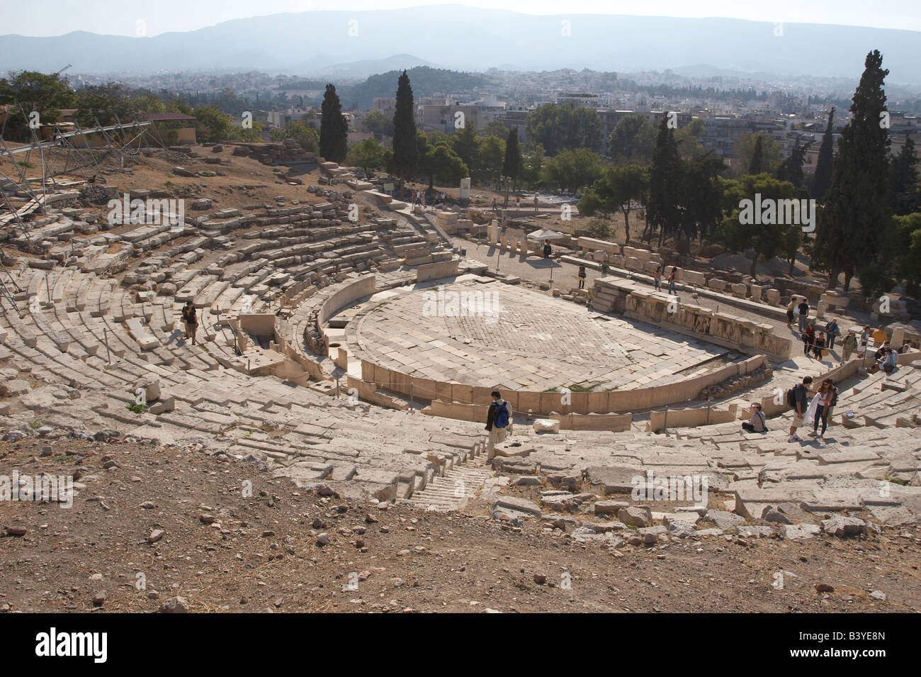 Theatre of Dionysus Stock Photo