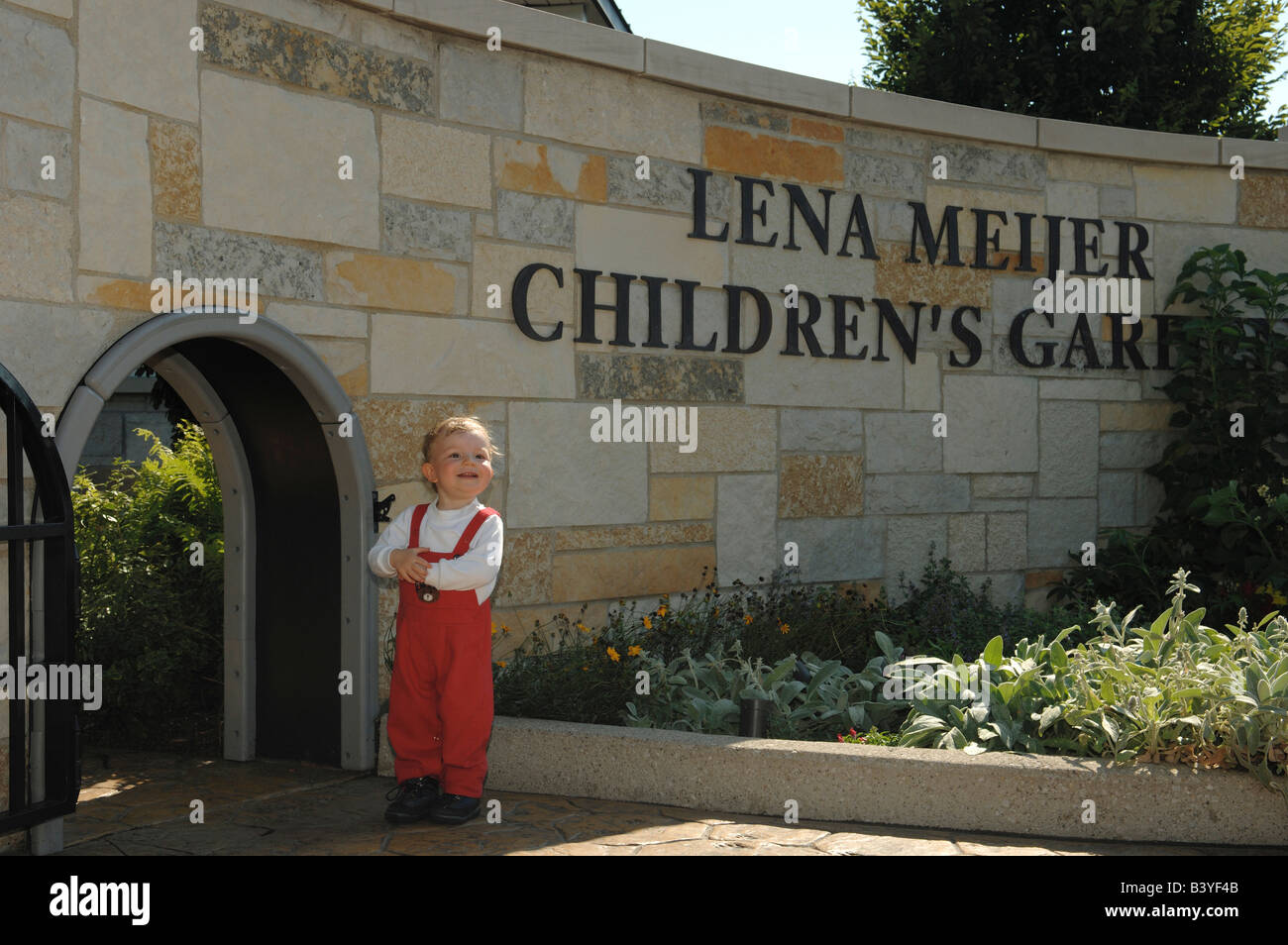 Lena Meijer Children's Garden, Frederik Meijer Gardens,Grand Rapids, Michigan (PR) (MR) Stock Photo