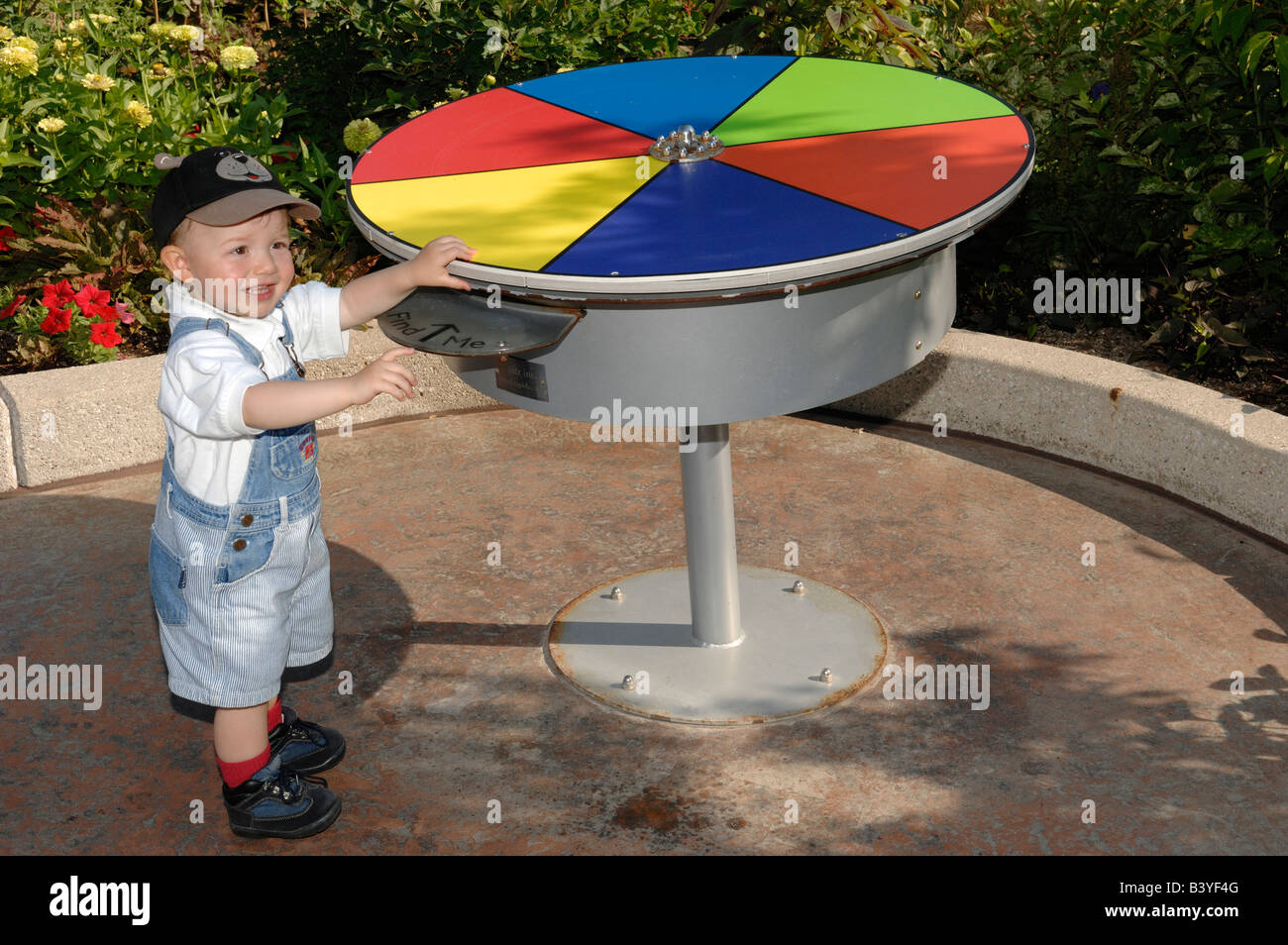 Lena Meijer Children's Garden, Frederik Meijer Gardens,Grand Rapids, Michigan (PR) (MR) Stock Photo