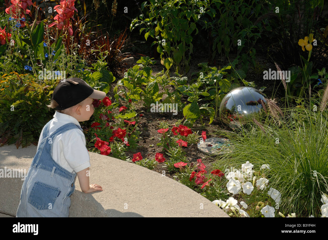 Lena Meijer Children's Garden, Frederik Meijer Gardens,Grand Rapids, Michigan (PR) (MR) Stock Photo