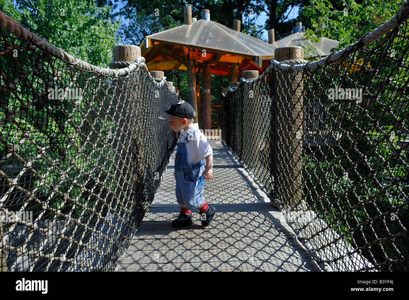 Lena Meijer Children's Garden, Frederik Meijer Gardens,Grand Rapids, Michigan (PR) (MR) Stock Photo