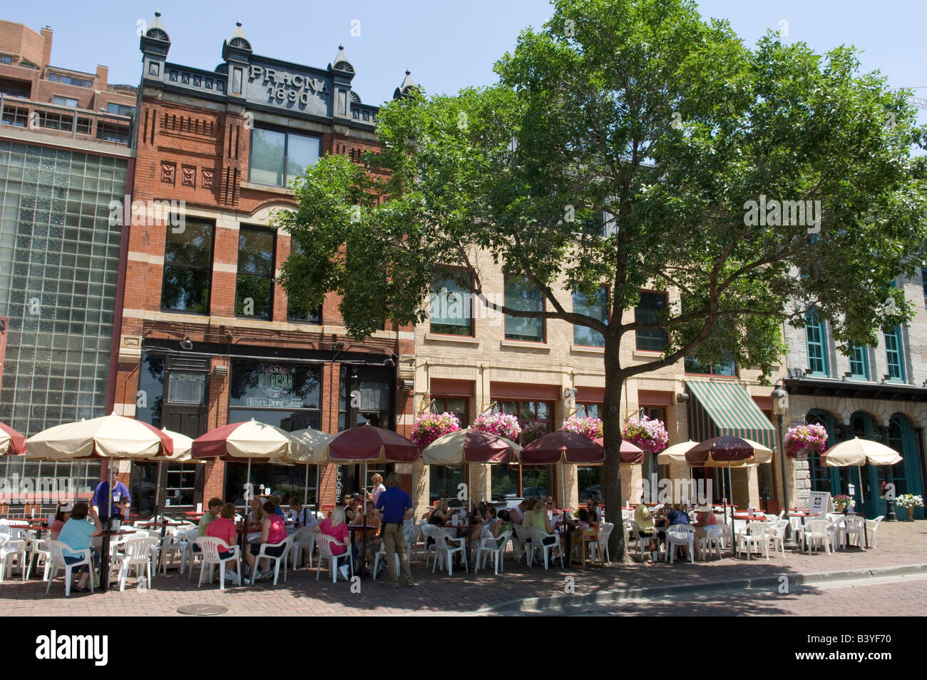 Saint Anthony Main, Riverfront, Minneapolis, Minnesota, United States