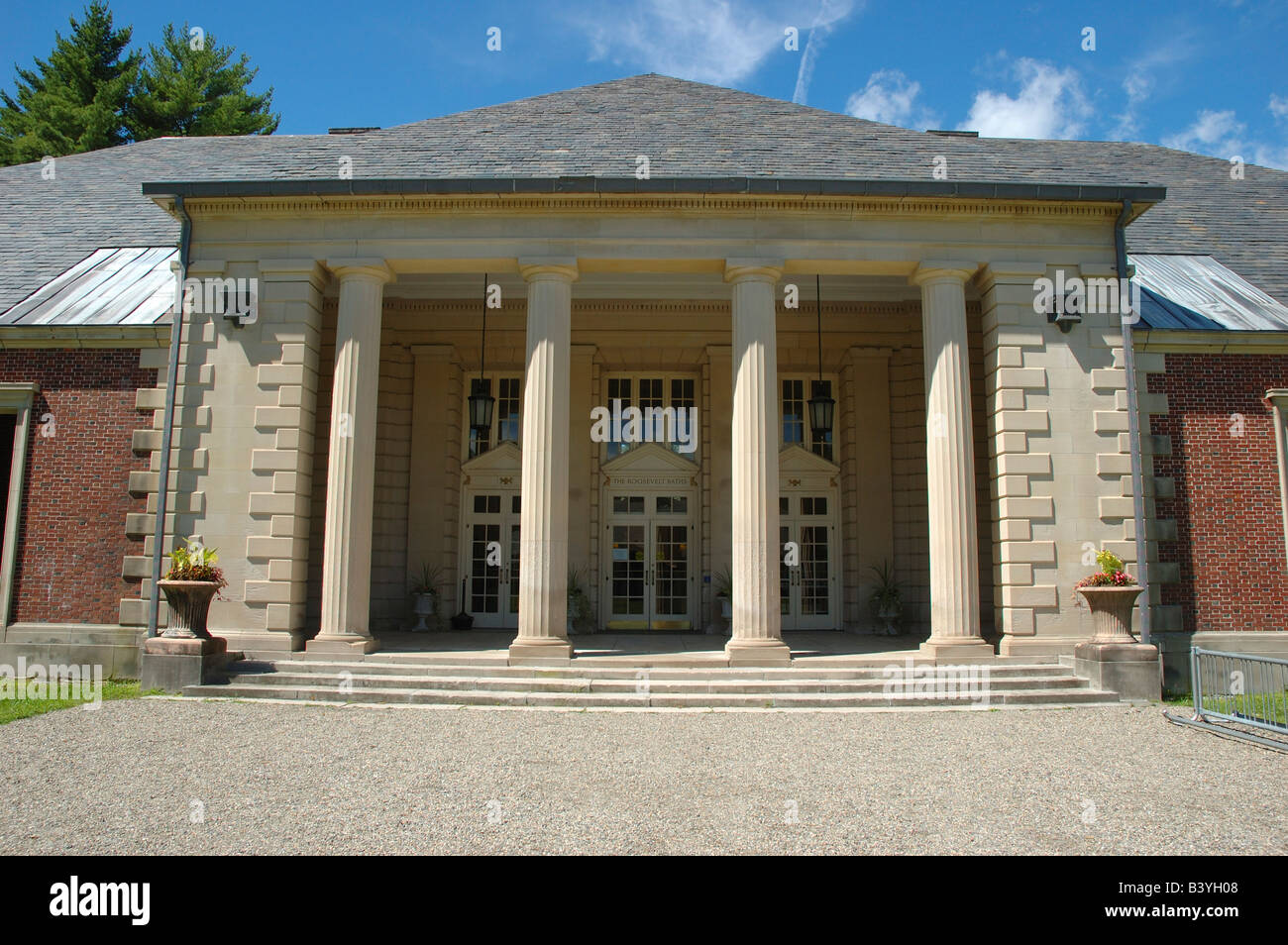U.S.A., New York, Saratoga Springs, Roosevelt Baths, Saratoga Spa State