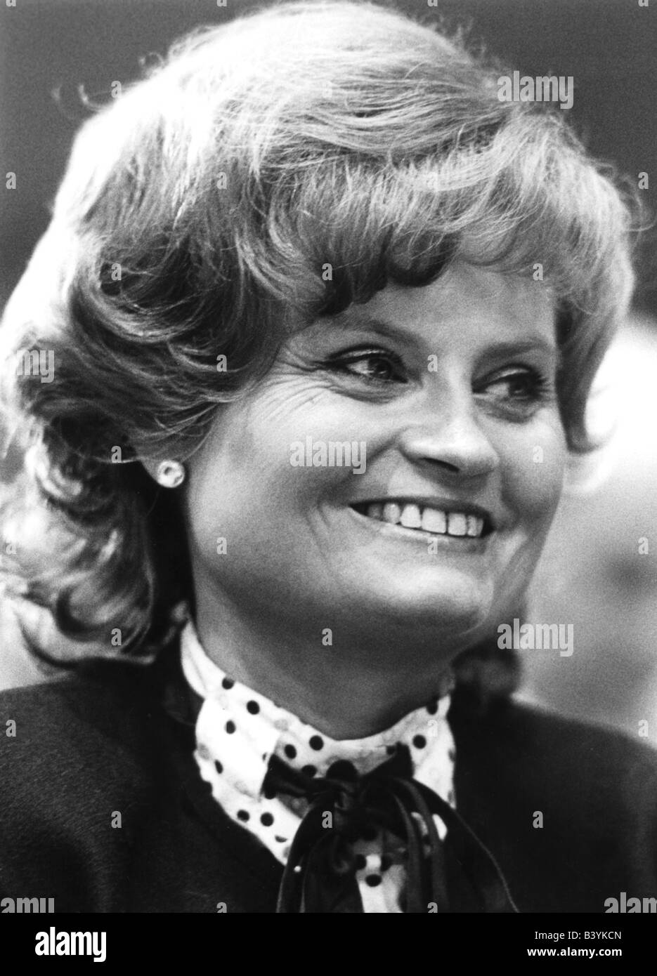 Kohl, Hannelore, 7.3.1933 - 5.7.2001, at party conference of CDU, Essen, Grugahalle, 20. - 22.3.1985, portrait, Stock Photo