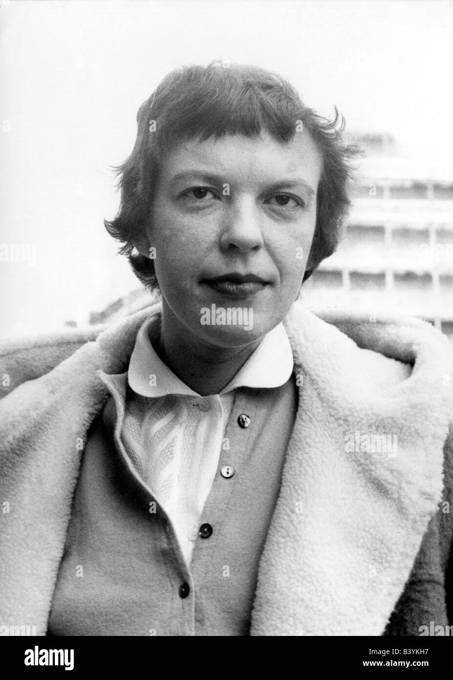 Bachmann, Ingeborg, 25.6.1926 - 17.10.1973, Austrian author / writer, portrait, 1960s, Stock Photo