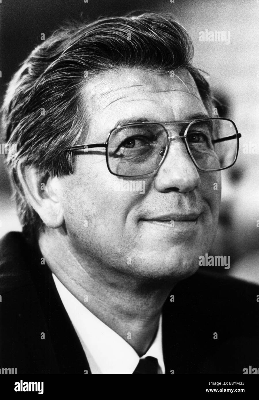 Schoefberger, Rudolf , * 29.7.1935, German politician, chairman of the Social Democratic Party in Bavaria 1985 - 1991, portrait, 1985, , Stock Photo