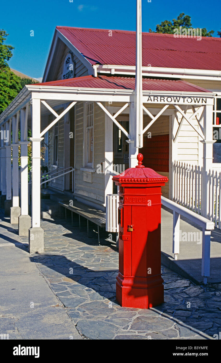 New Zealand, South Island, Arrowtown. Arrowtown is an old goldmining