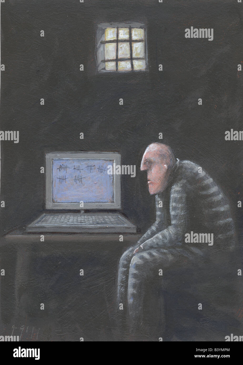 Gefangenschaft Prison Stock Photo Alamy