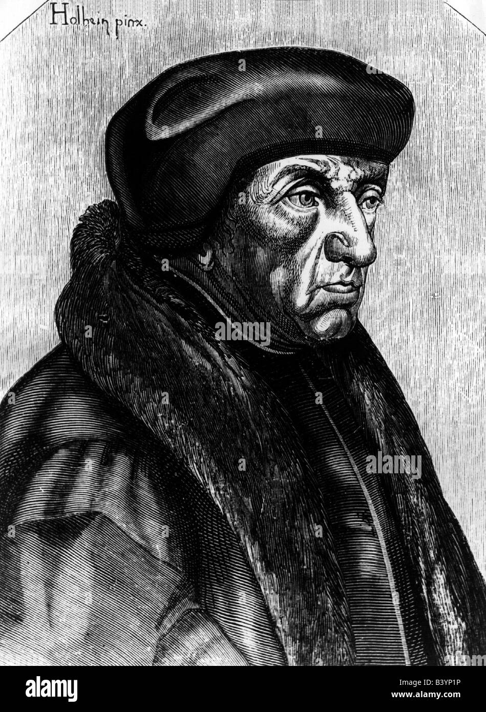 Erasmus desiderius Black and White Stock Photos & Images - Alamy