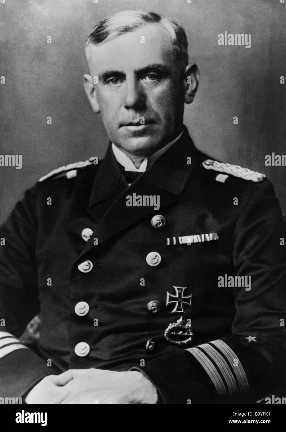 Canaris, Wilhelm, 1.1.1887 - 9.4.1945, German admiral, half length, as lieutenant commander, 1924, Stock Photo